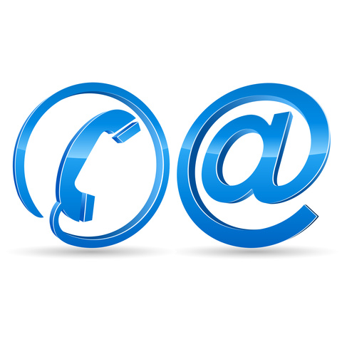 Fotolia - 17933814 - Dark Vectorangel: E-Mail, Telefon